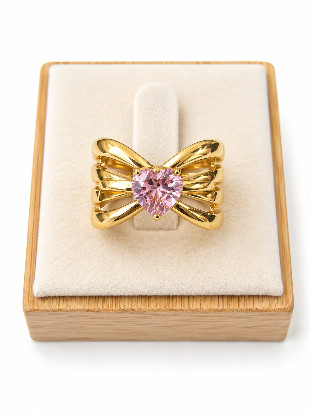 Blush Gold Ring Collection