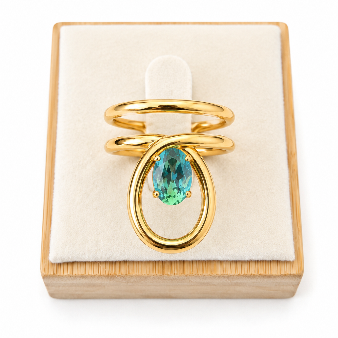 Aqua Dreams Ring Collection
