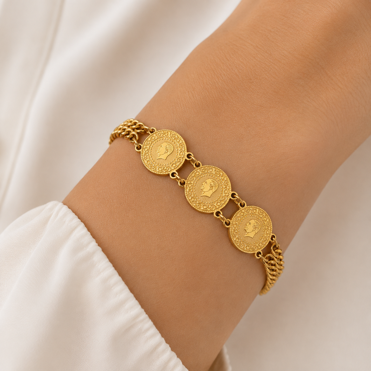 Aurelia Coin Bracelet