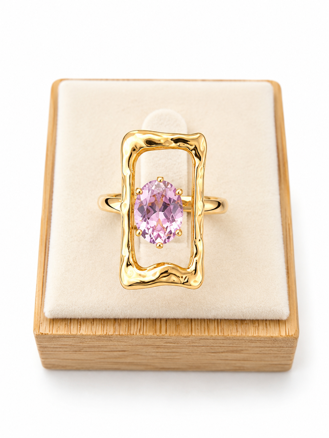 Blush Gold Ring Collection