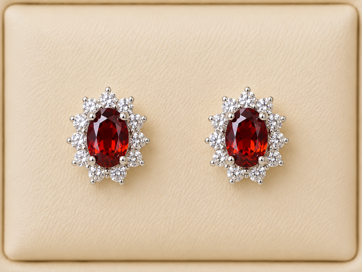 Emerald Diana's earrings