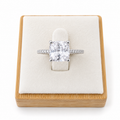 Radiant Cushion Ring