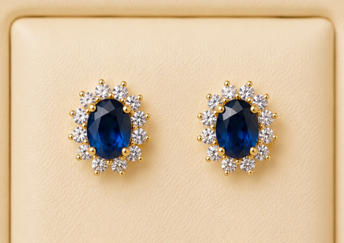 Emerald Diana's earrings