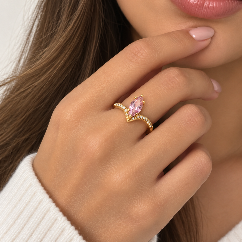 Pink Elegance Ring