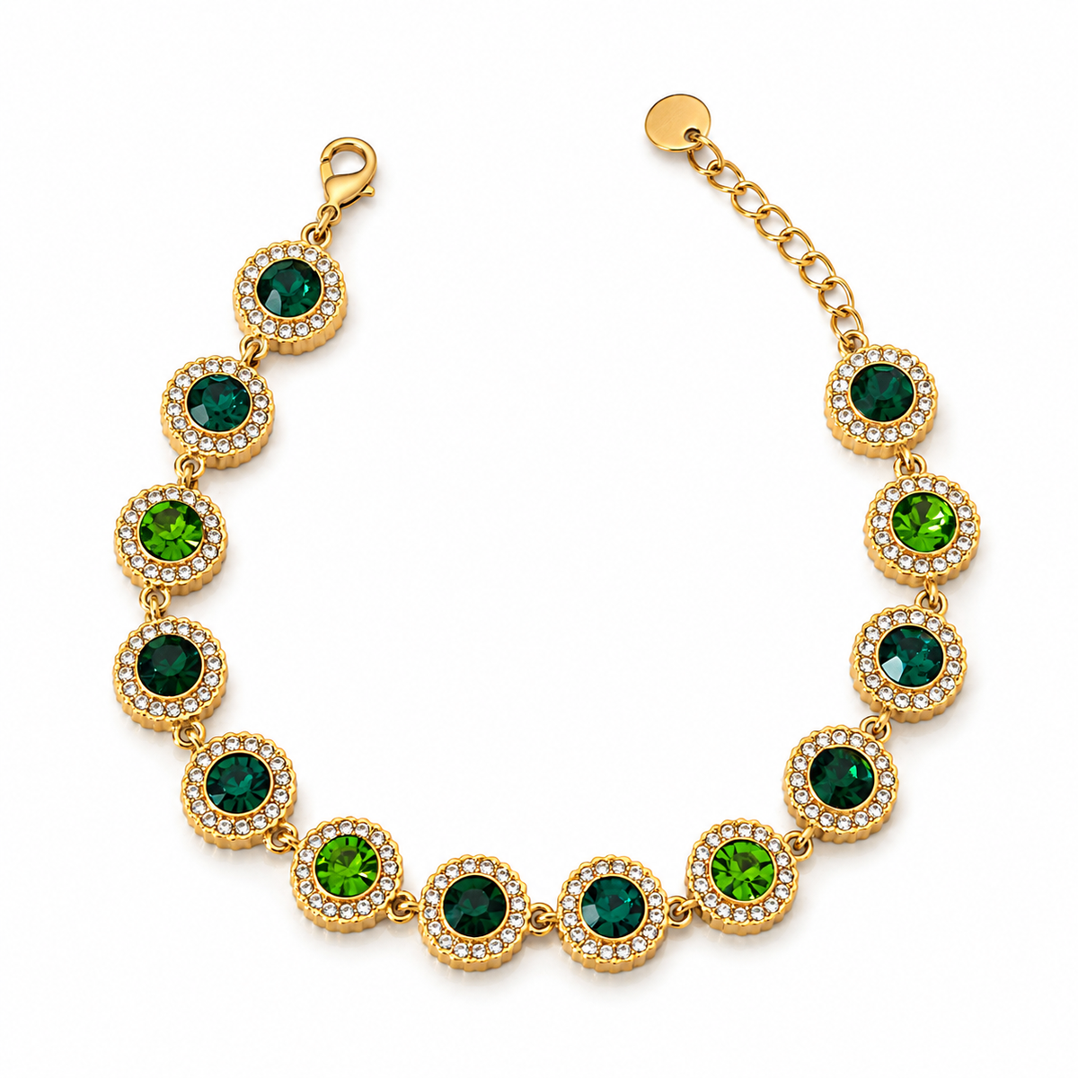 Emerald Glow Bracelet