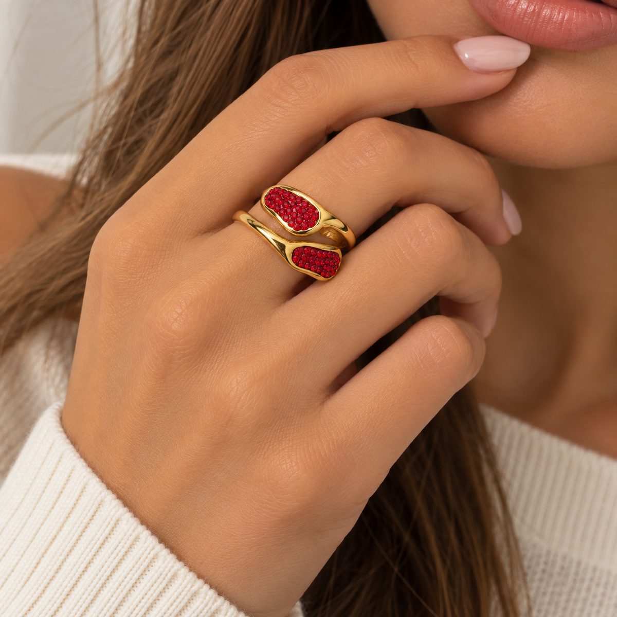 Ruby Embrace Ring