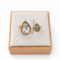 Aurelia Teardrop Ring