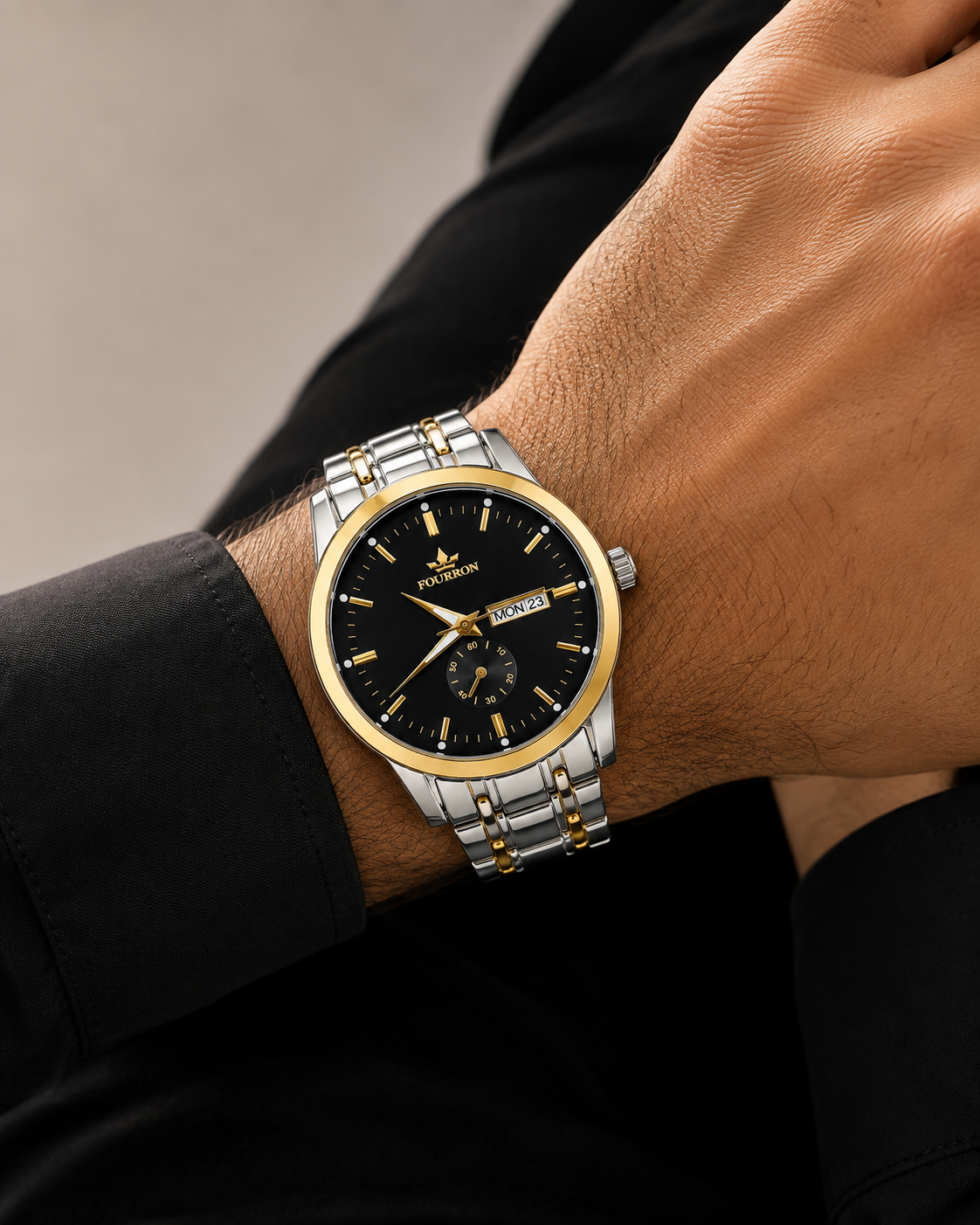 FOURRON Two-Tone Men’s Watch