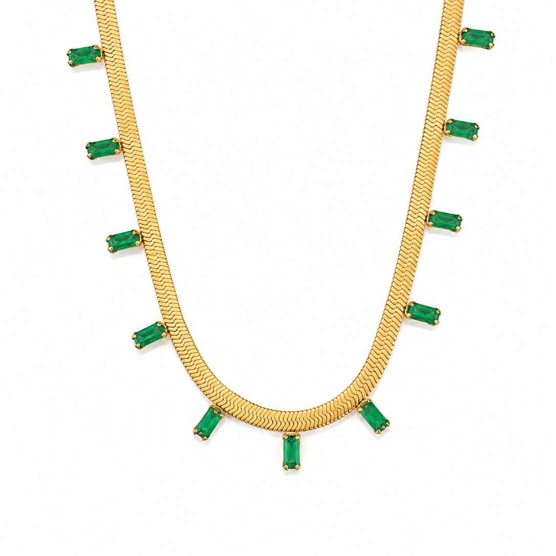 Emerald Glow Necklace