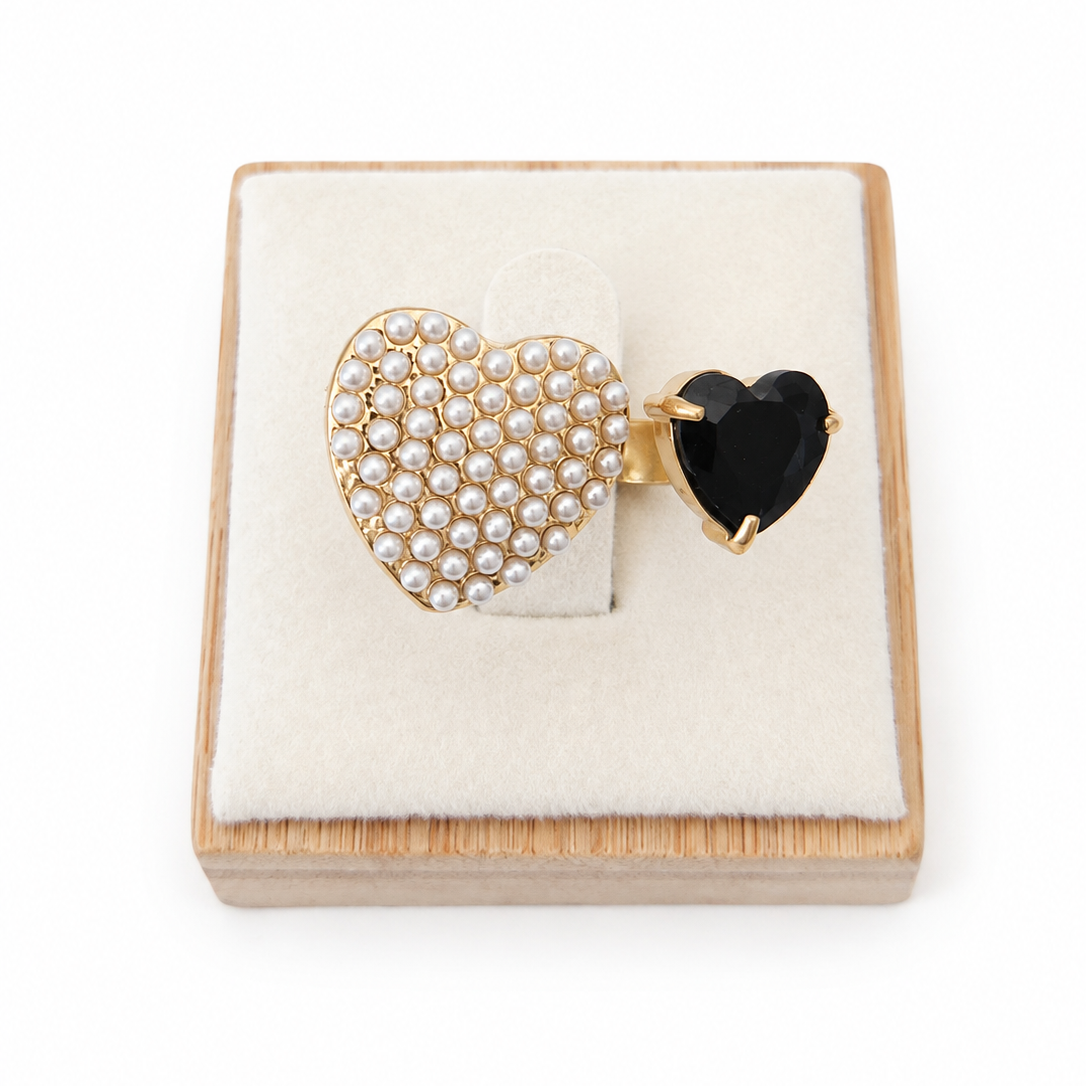 Amora Duo Heart Ring