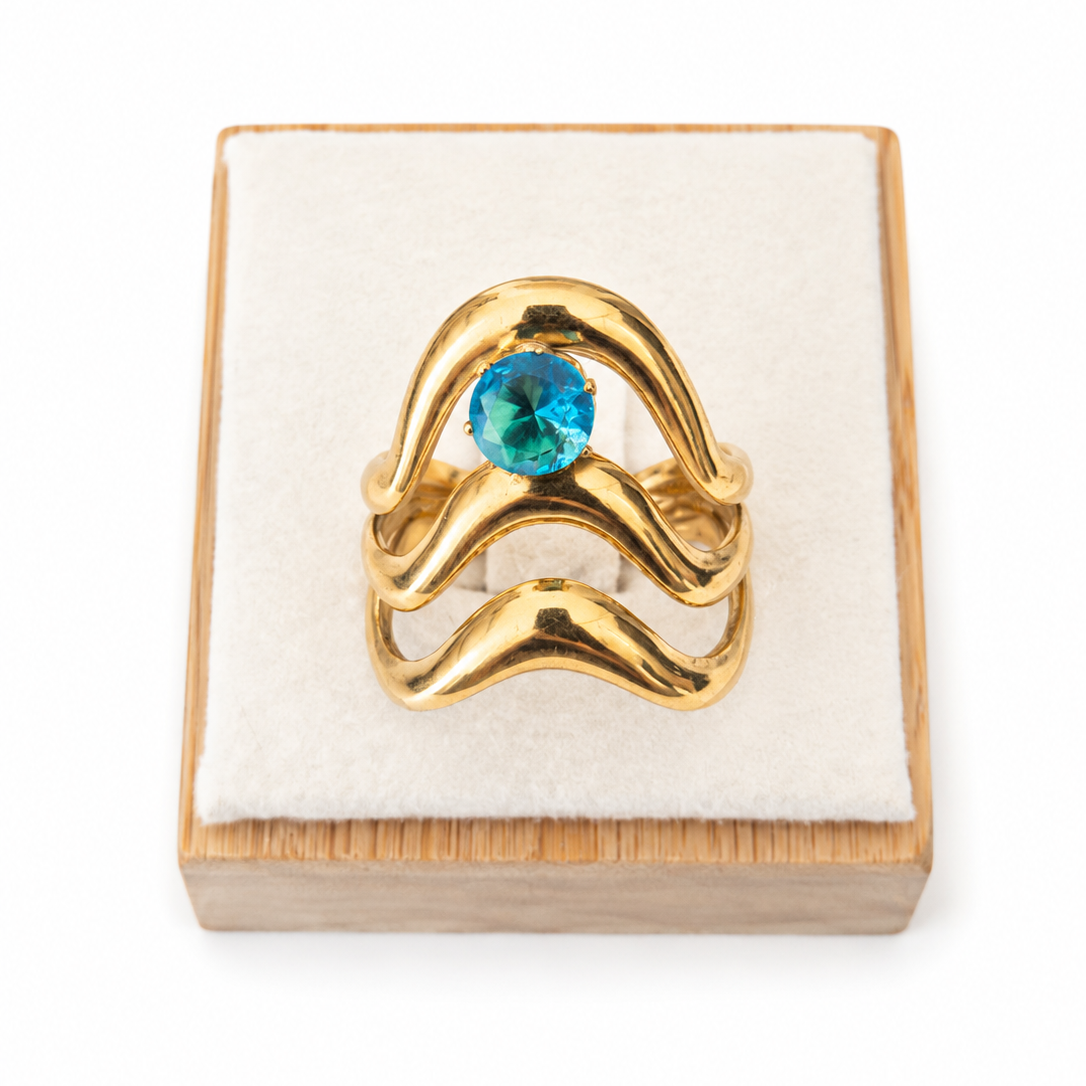 Aqua Dreams Ring Collection