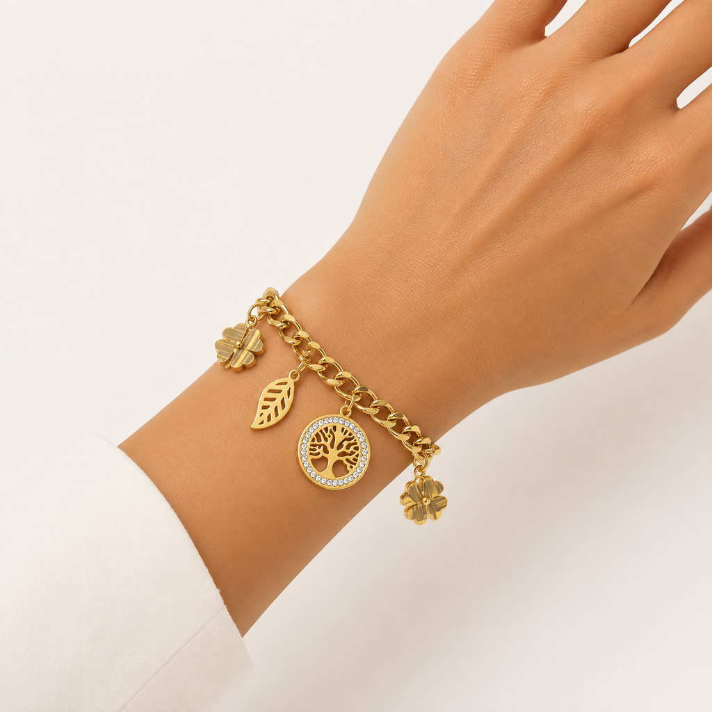 Aurelia Tree of Life Bracelet