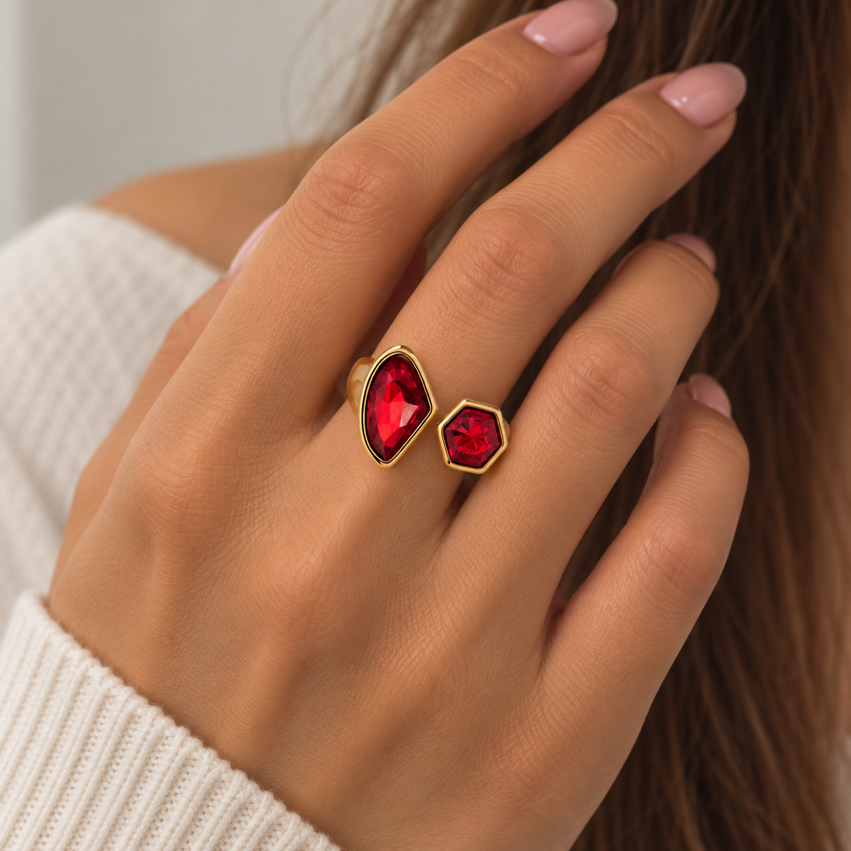 Valentina Rouge Ring