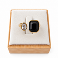 Noir Élise Ring