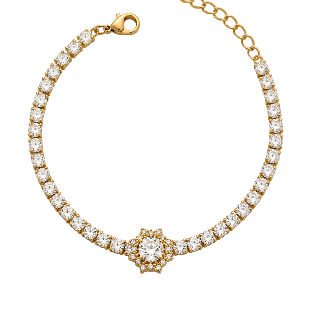 Solène Crystal Bracelet