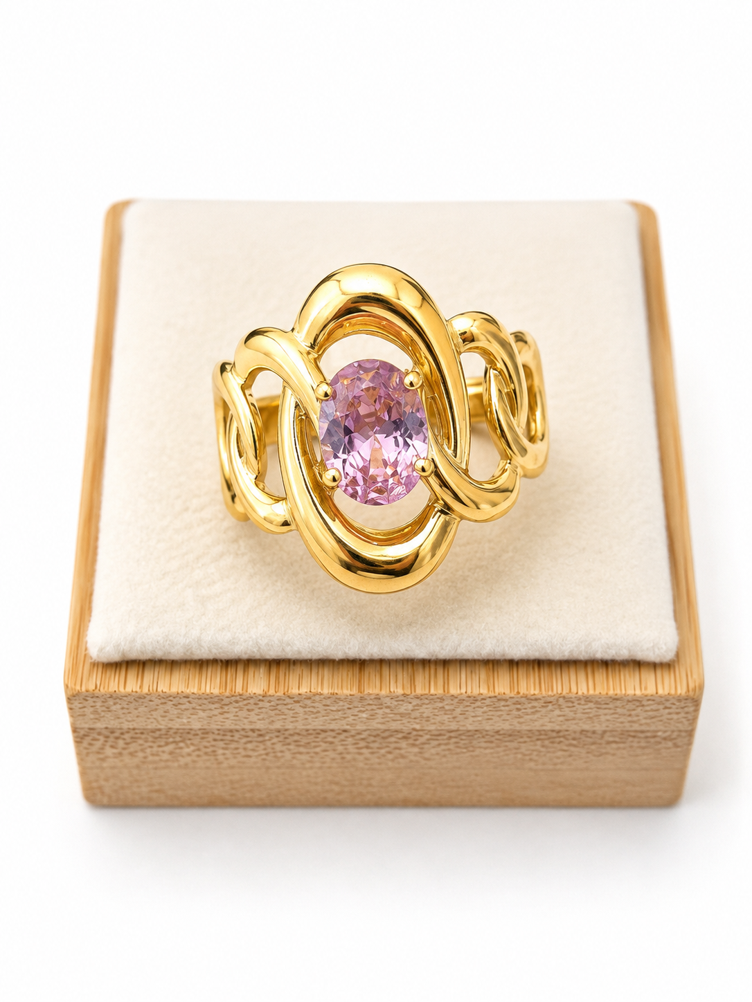 Blush Gold Ring Collection