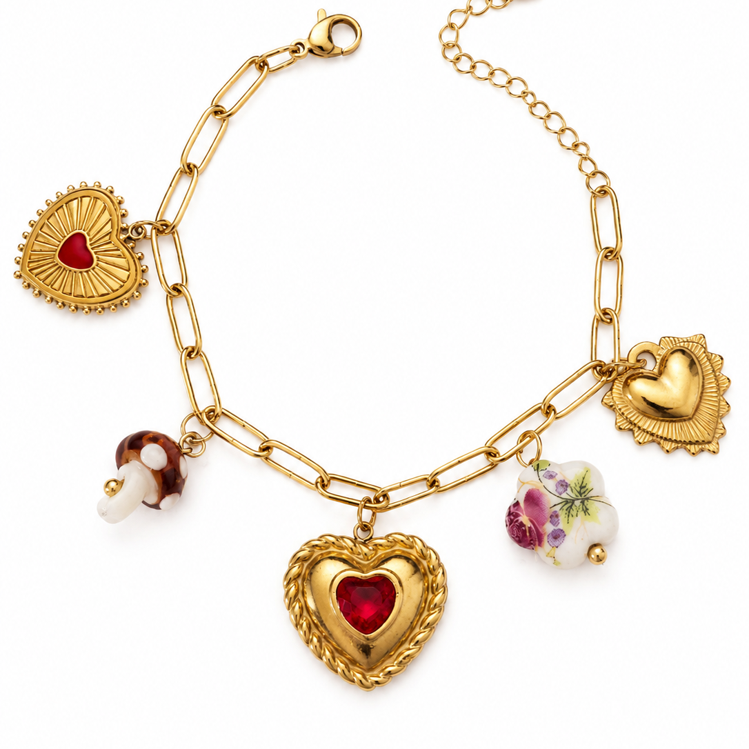 Amour Charm Bracelet