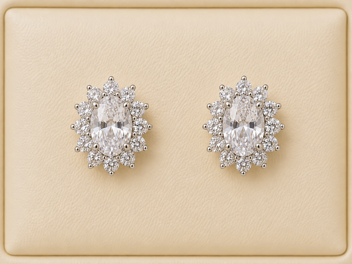 Emerald Diana's earrings