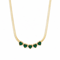 Emerald Heart Necklace