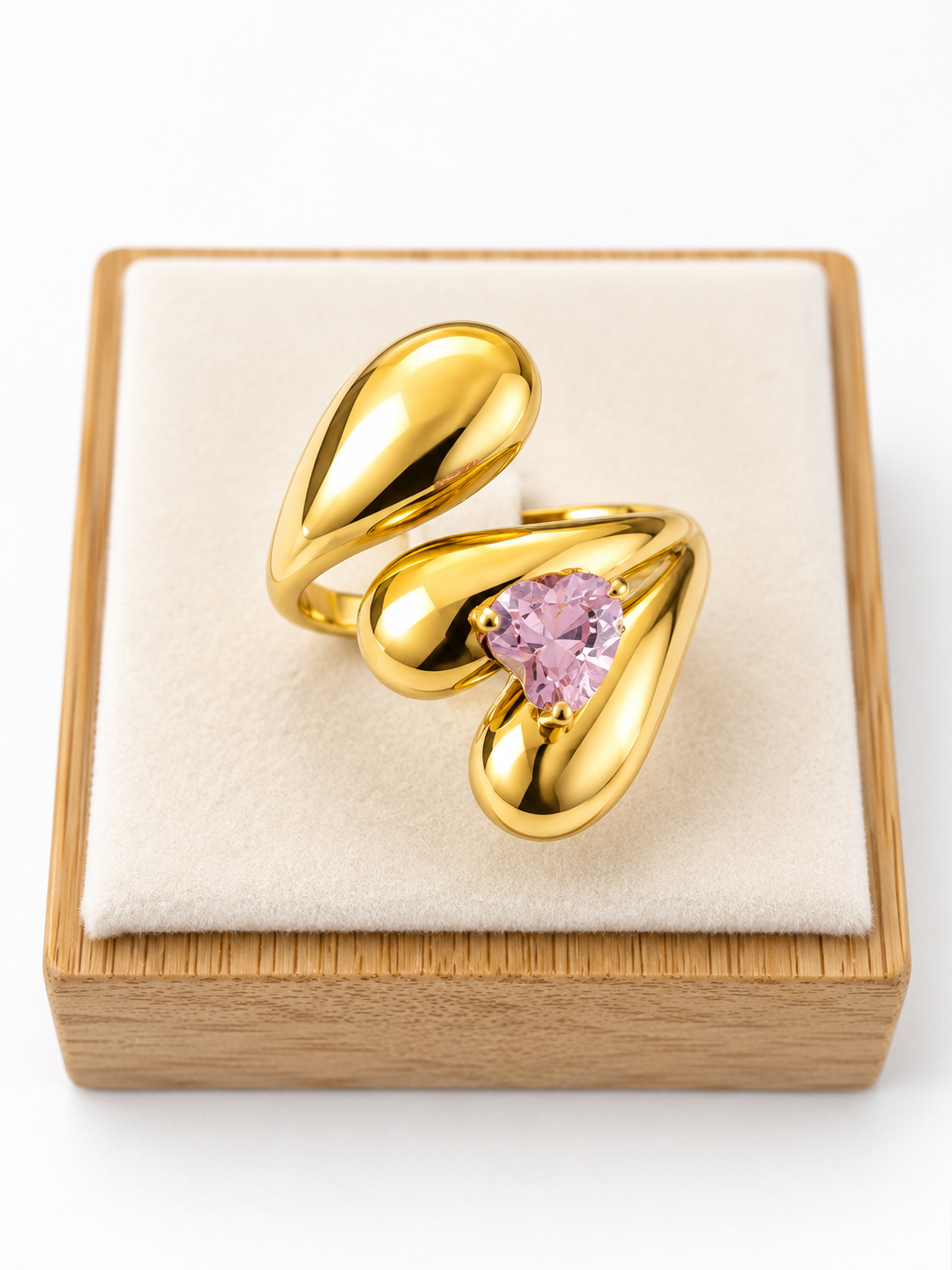 Blush Gold Ring Collection