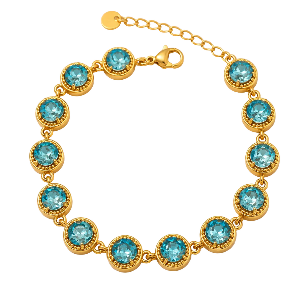 Azure Glow Bracelet