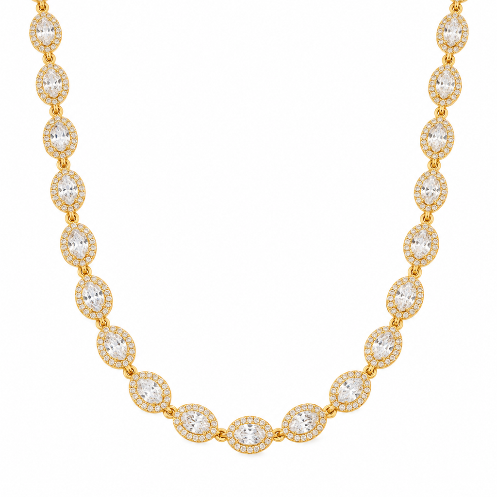 Oval Crystal Riviera